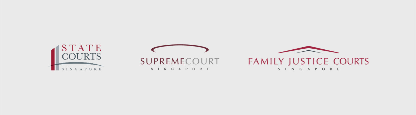 The Court of Justices of Singapore Logos