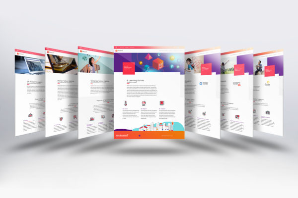 Design and Digital Marketing Portfolio - SGEducators Tuition Hub - Featured Supporting Portals