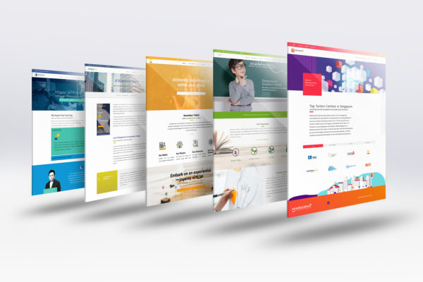 Design and Digital Marketing Portfolio - SGEducators Tuition Hub - Supporting Client Websites