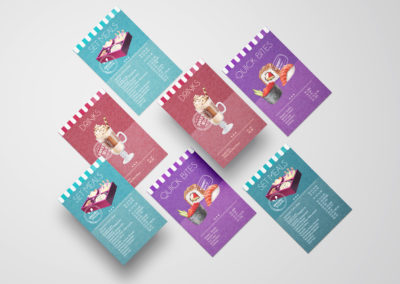 Liang Court Summer Festival Campaign Design 2015 - Food Trail Coupons