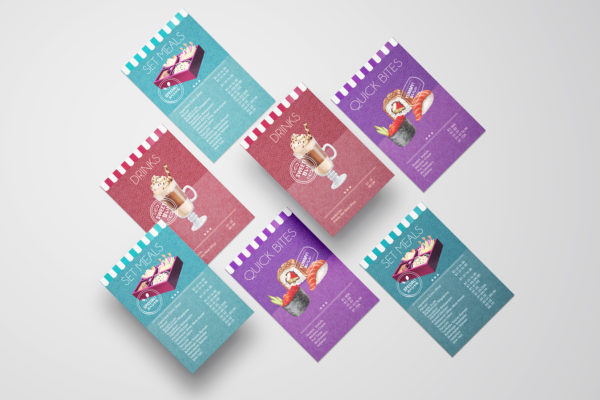 Design and Digital Marketing Portfolio - Liang Court Summer Festival 2015 - Food Trail Coupons