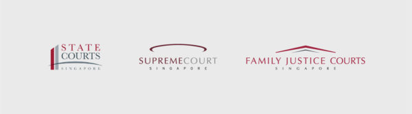 Leow HouTeng Design Portfolio - Family Justice Courts Corporate Identity - the court of justice logos